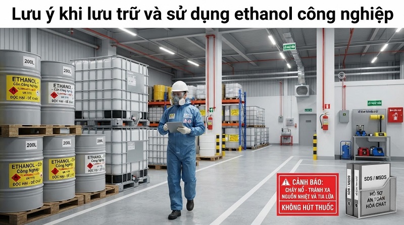 Cồn Ethanol Công Nghiệp Số Lượng Lớn – Giải Pháp Cung Ứng Ổn Định Cho Doanh Nghiệp